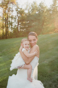 Bride and Daughter