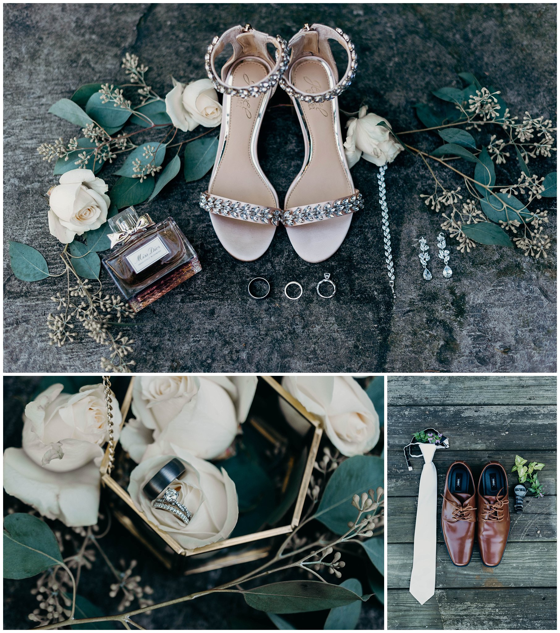 Wedding details at Rustic Acres Farm in Pittsburgh PA