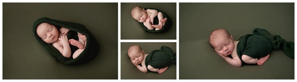 Cozy Newborn Photo Session in Carnegie Studio