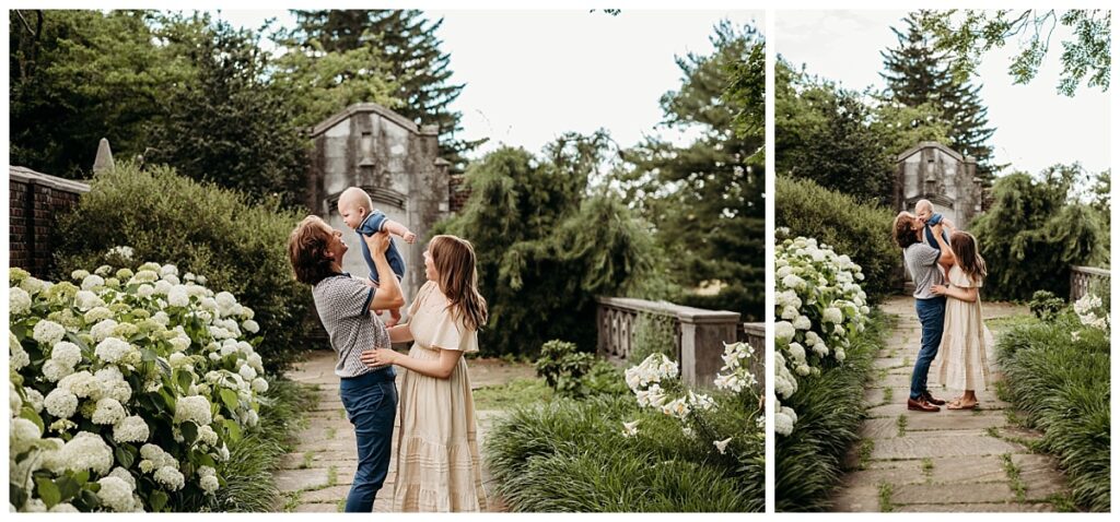 Family Portrait Session at Mellon Park, Pittsburgh, PA