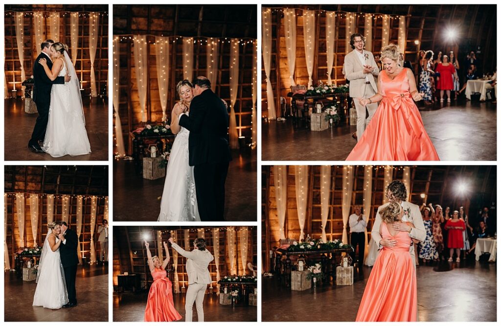 Emotional father-daughter dance at Bramblewood Pittsburgh wedding reception.